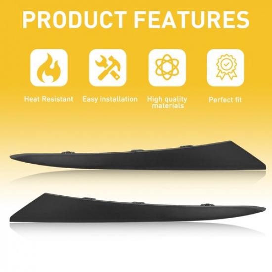 LH+RH Grille Front Trim Headlight Filler For Molding Panel Civic -2024 Honda