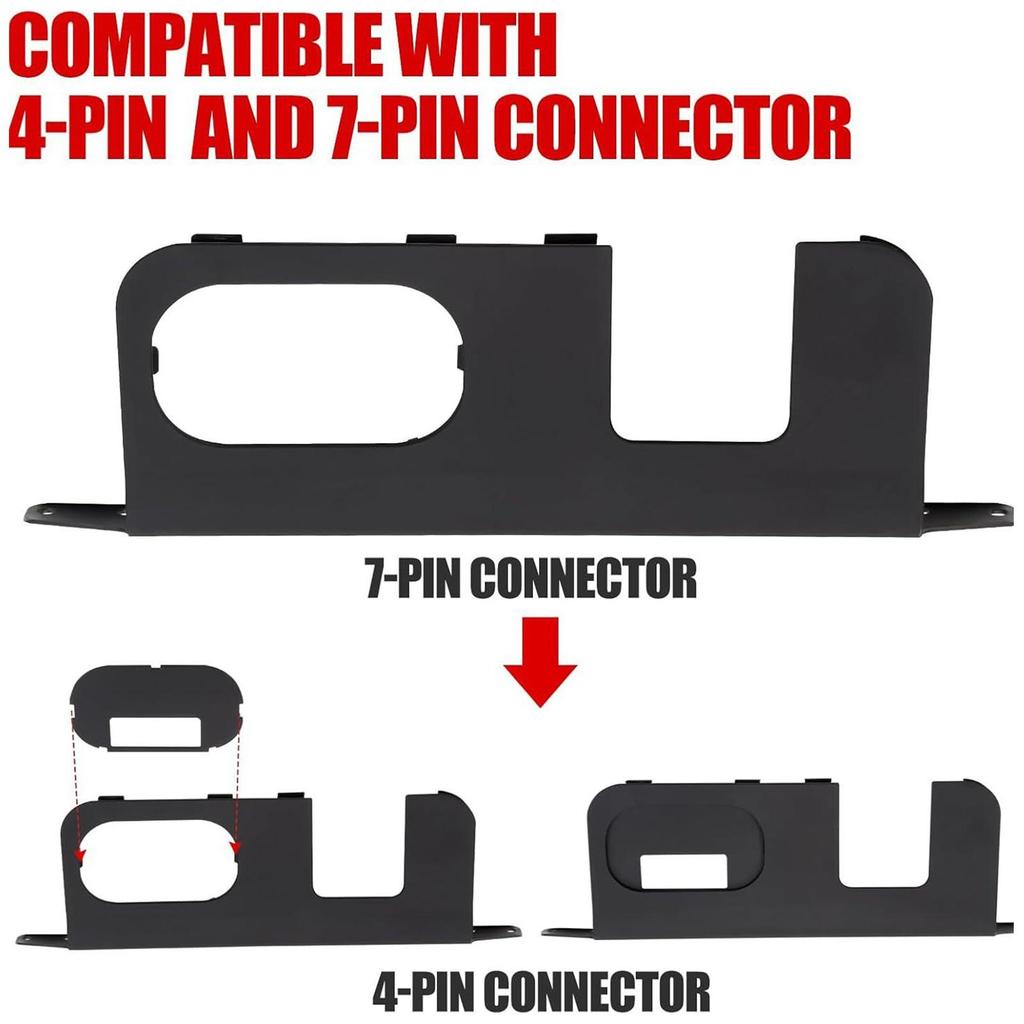 For Ford Maverick Rear Bumper Cover Plate Rear Bumper Hitch Protector Cover Weatherproof Protector Plate For Truck Trailer Daily