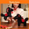 Horse Year Mascot Plush Toy With Short Plush Material For New Year Decorations And Gifts