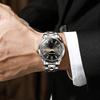 Waterproof luminous new men's watch belt quartz watch