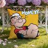 P-Popeye the S-Sailor Cushion Cover Home & Car Dual-Scene Pillow Cover: Reversible for Premium Comfort
