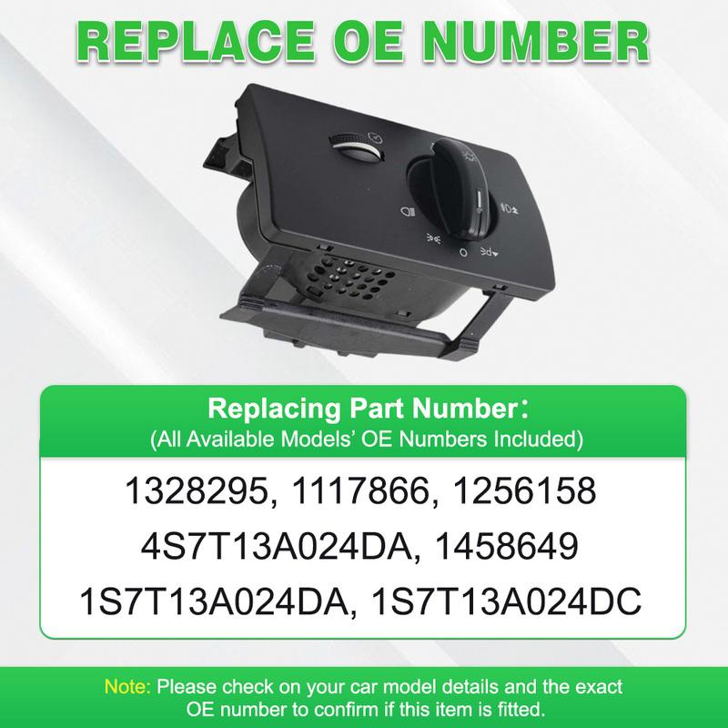 For Ford FOCUS II 2004 2005 2006 2007 2008 2009-2012 Headlight Control Switch 1S7T13A024DA Car Light Control Switches 16 P
