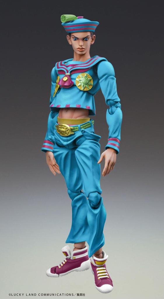 Medicos Entertainment Super Action Statue from Bizarre Adventure Part 8 Josuke Approximately 150mm PVC ABS Nylon Painted Movable Figure "JoJolion"