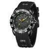 Men's Quartz Watch 30M Waterproof Date Luminous Calendar Silicone Band Arabic Dial Easy To Read Popular Test Business Fashion Stylish Brand