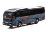 CARNEL 1/64 Scale Hato Bus Pianissimo III Sapphire (No. 511) Isuzu Gala Super High-Decker Finished Model CN640036