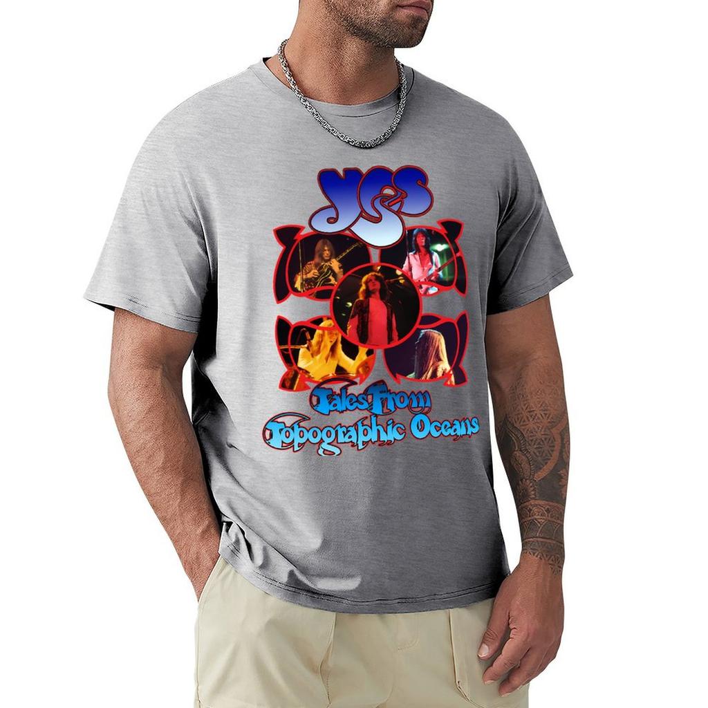 Topographic Tales T-Shirt Vintage Graphic Tee Cute Tops Graphic T Shirts Shirts Men Graphic