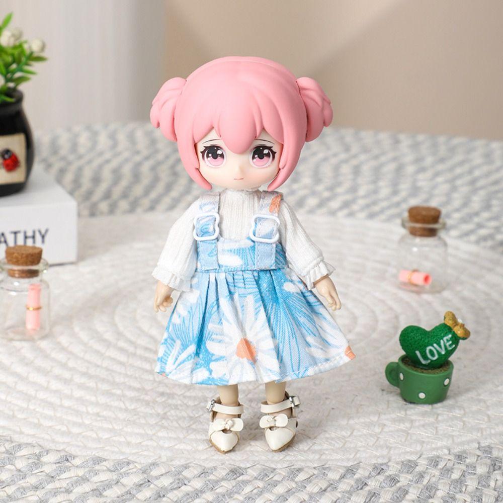 8 Styles Doll Clothes Fashion Casual Wear Shirts Doll T-shirt Tops  1/11 ob11 Dolls/1/12 Bjd Dolls