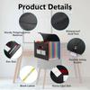 Portable Organ Organizer - 12 Pocket Expandable File Folder, Monthly Paper Bill & Tax Receipt Organizer