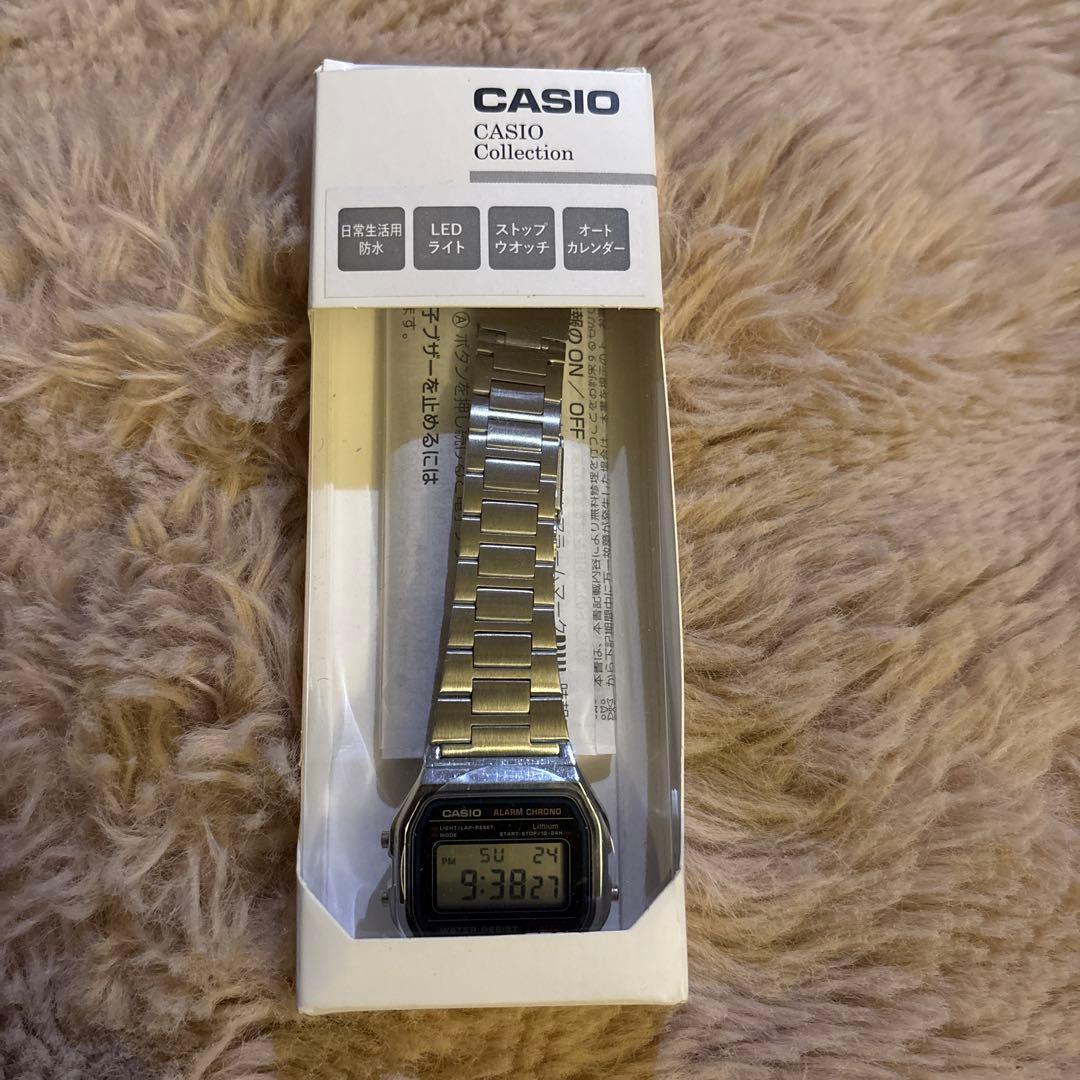 CASIO Collection Digital Watch Metal Band Cheap Casio