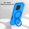 For iPhone 16 Pro EVA Phone Case Compatible with MagSafe Kickstand Protective Cover