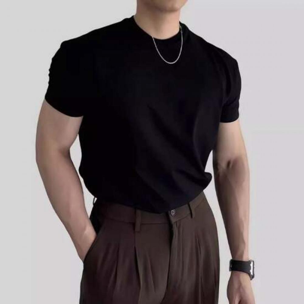 Limid Men S baSic Round Neck T ShirT On Sha Qwflwe5g