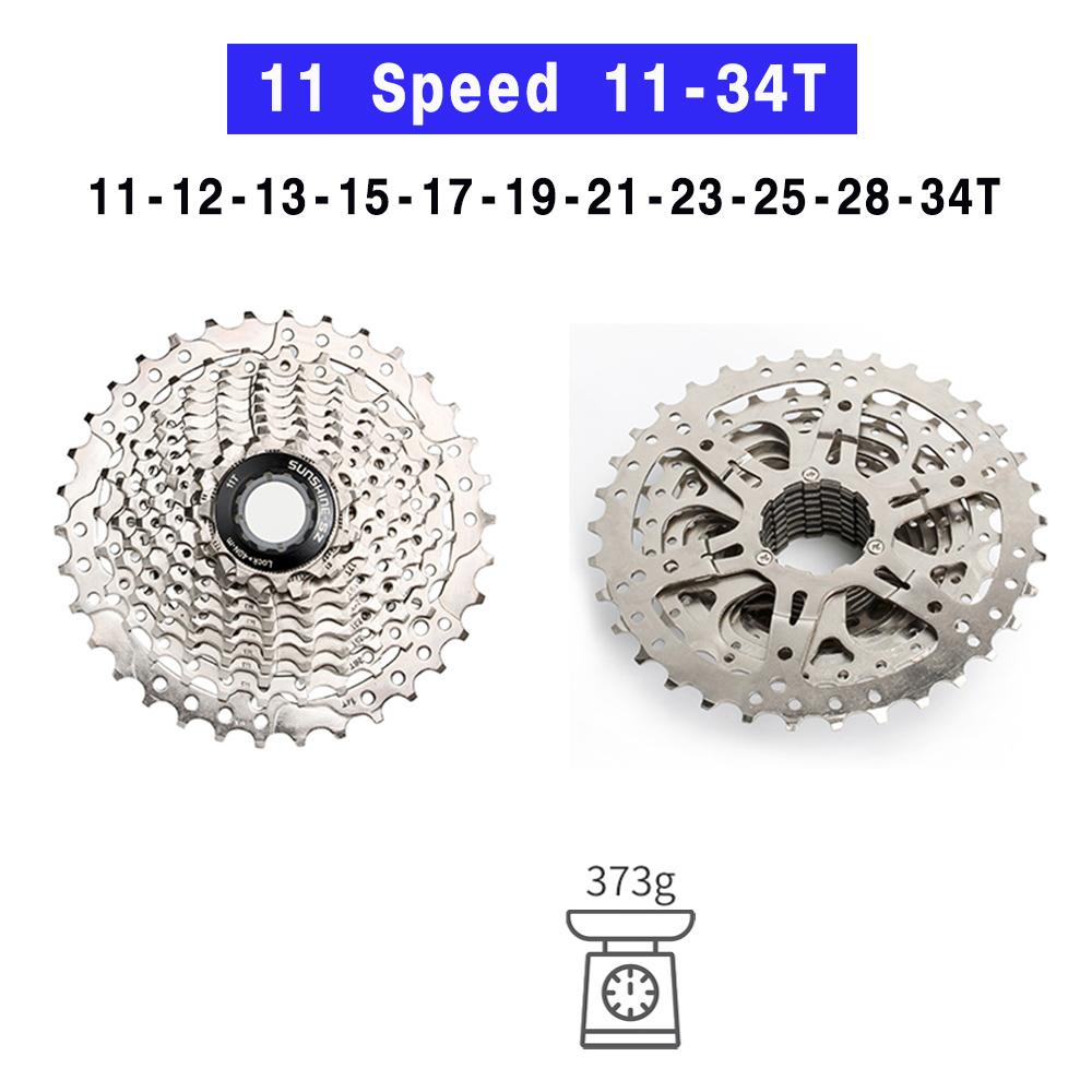 Road Bike 8 9 10 11 12 Speed Velocidade Cassette 11-25T 28T 30T 32T 34T 36T Bicycle MTB Freewheel Cassette Sprocket for HG