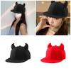 Parent Child Baseball Hat Adjustable Fashion Hat Outdoor Sports Hat Devil Horns for Outdoor Activity