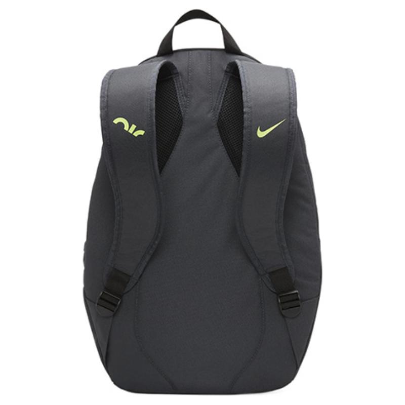 Nike Fabric Backpack Regular Unisex Black Gray Green Lightweight Casual DV6246-060