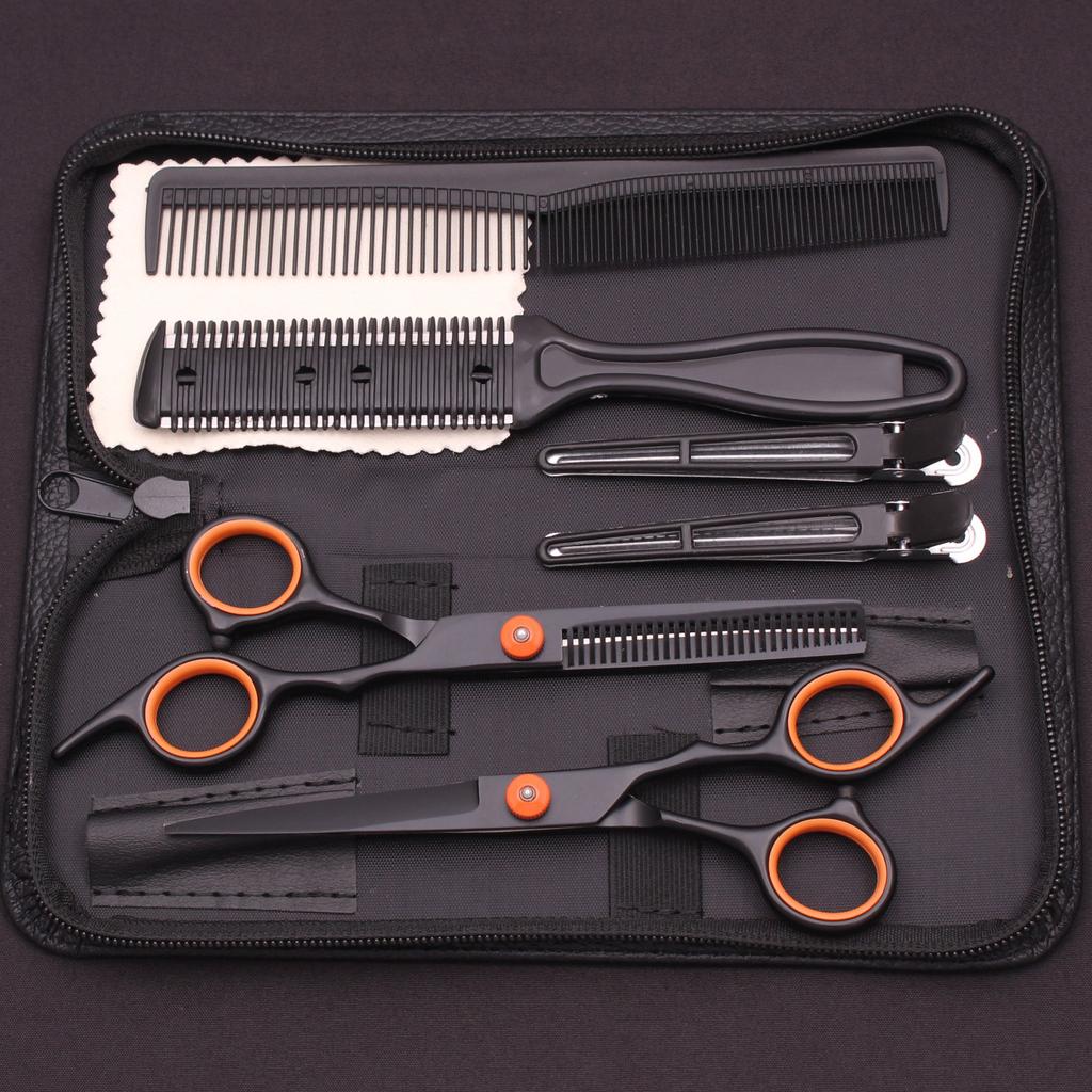 Hair Scissors 6" JP Stainless Hairdressing Scissors Barber Shop Hair Cutting Scissors Thinning Shears Haircut Set Dropshipping