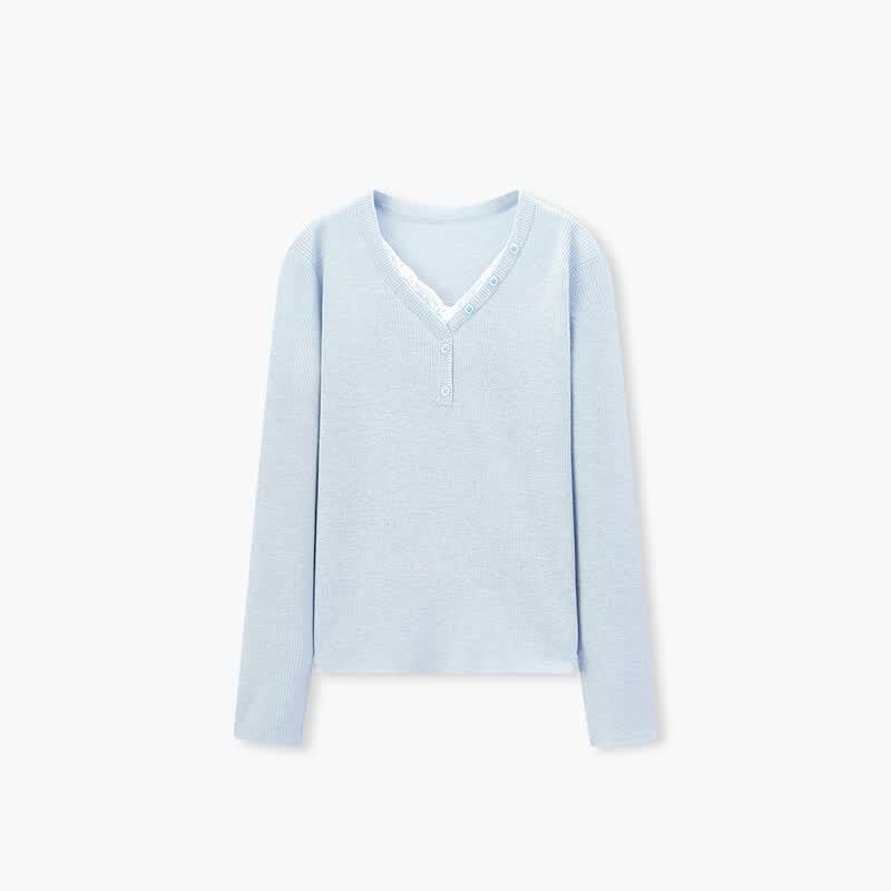 EICHITOO Women's Wool Blend Slim-Fit Lace Knit Sweater