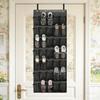 Over-the-Door Shoe Organizer 35 Pockets Mesh Breathable Storage Bag Hanging Shoe Storage Bag with Hooks for Door Closet Dorm Room