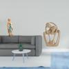 Blessed Abstract Mary And Couple Resin Sculpture Figurine Decorative Artwork for Office Car Bookcase