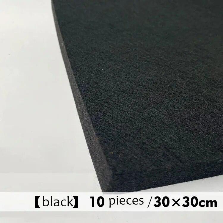 10Pcs Soft Felt Fabric Sheet Assorted Color Patchwork Sewing DIY Craft Squares Nonwoven 1mm Thick Handmade Fabric Weaving