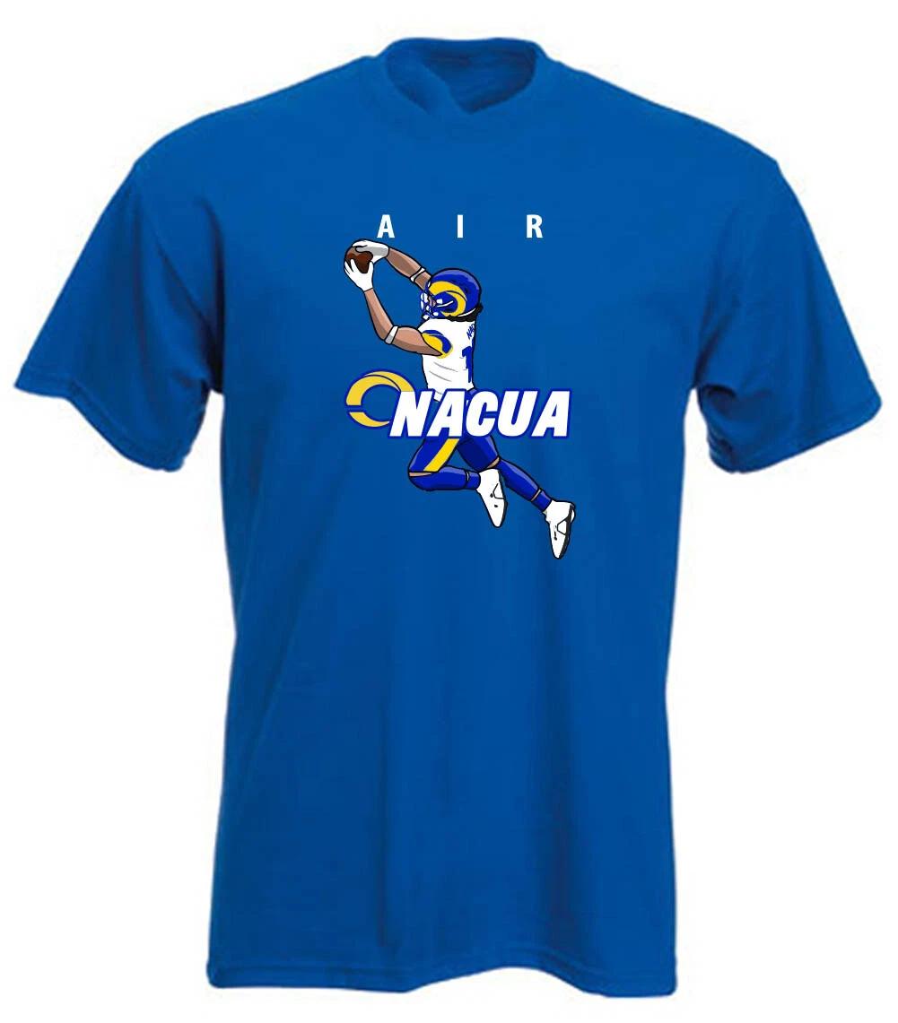 Puka Nacua Rams AIR Long Short Sleeve T-Shirt M
