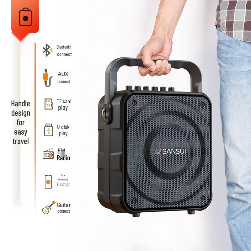 SANSUI K58 Portable Bluetooth Outdoor Speaker (CN Version)