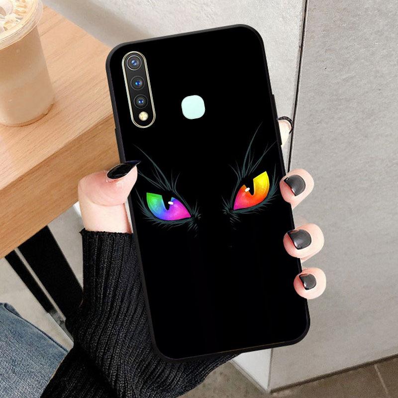 For Vivo Y19 1915 Case Y5S Luxury Fashion Shockproof Soft Silicone Back Cover For Vivo Y 19 VIVOY5S Phone Case Funda VIVOY19