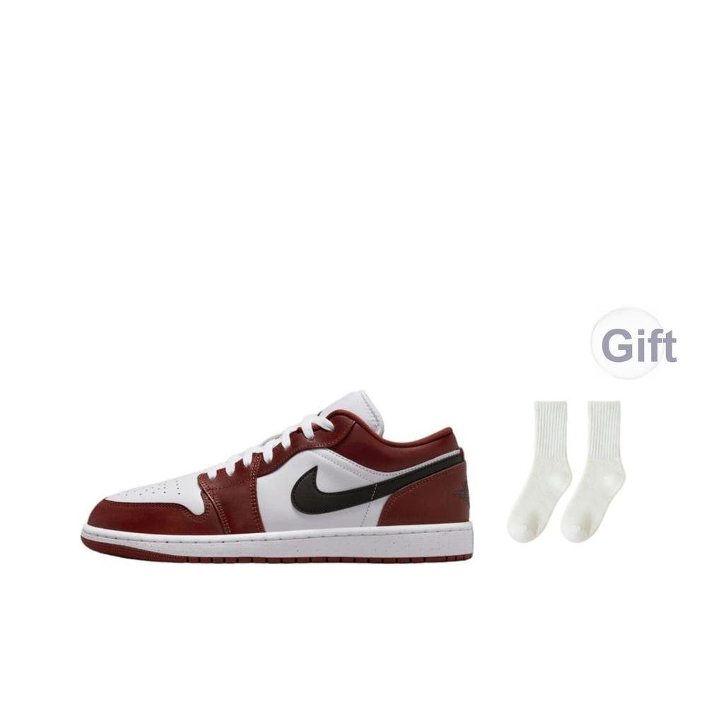 Air Jordan 1 Low SE Dark Pony Unisex Sneakers Red White Black HF3148-102