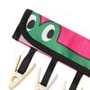 Portable Clothes Hanger Clothes Drying Hanger with 6 Clips Foldable Travel Laundry Organizer for Clothes Drying Rod Wardrobe Storage