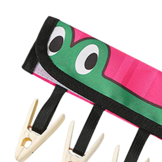 Portable Clothes Hanger Clothes Drying Hanger with 6 Clips Foldable Travel Laundry Organizer for Clothes Drying Rod Wardrobe Storage