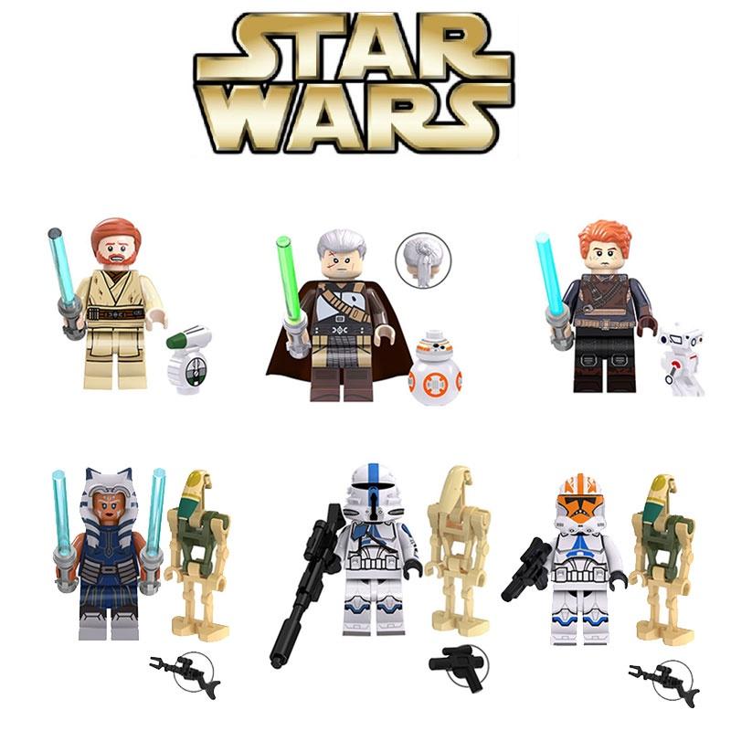 Star War Clone Trooper Building Blocks Toy Set For Kids Plastic Material 4.5cm Height