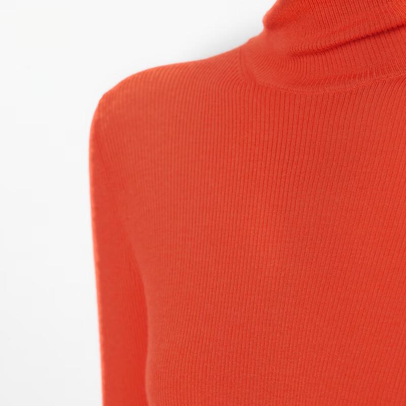 JNBY 2024 Winter Cashmere Blend High-Collar Pullover Sweater