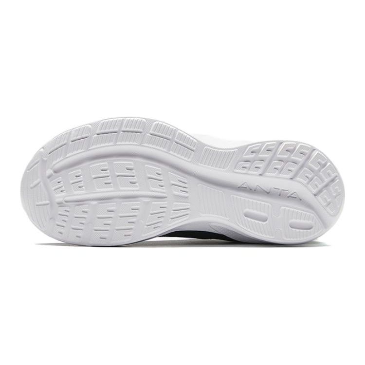 Anta Kids Comfortable Shock Absorbing Durable Low Top Running Shoes Kids Running Shoes Black Purple 312345508-2