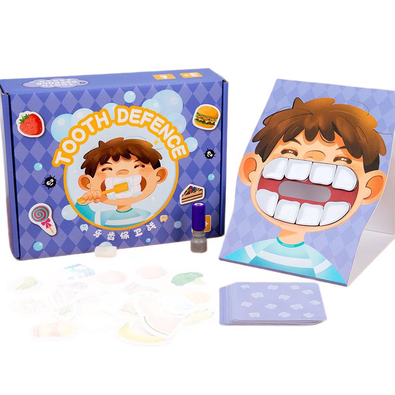 Tooth Brushing Habit Educational Board Game for Kids 3+ | Early Learning and Hand-Eye Coordination Toy