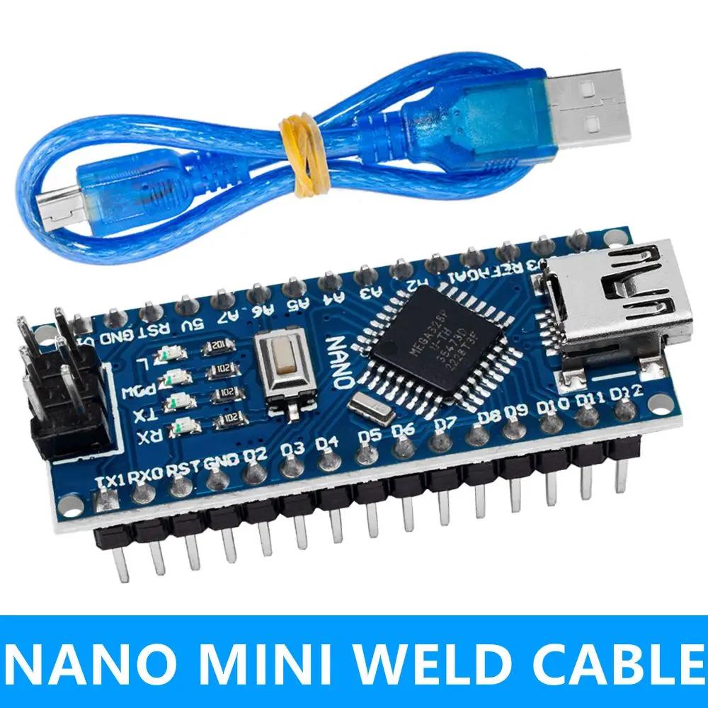 high quality Nano 3.0 controller nano CH340 USB driver ATMEGA328 ATMEGA328P nano Mini USB With the bootloader for arduino