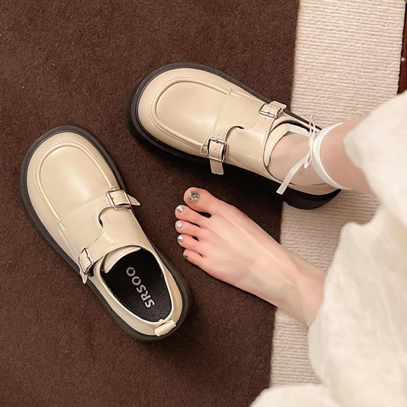 Fashion Women's Platform Loafers Female Luxury Brand High Quality Leather Shoes 2025 Trend Casual Slip On Ladies Flats Shoes
