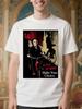 Saw Scar Horror Movie Graphic - Cotton Crew Neck Casual Tee with Slight Stretch T-shirt