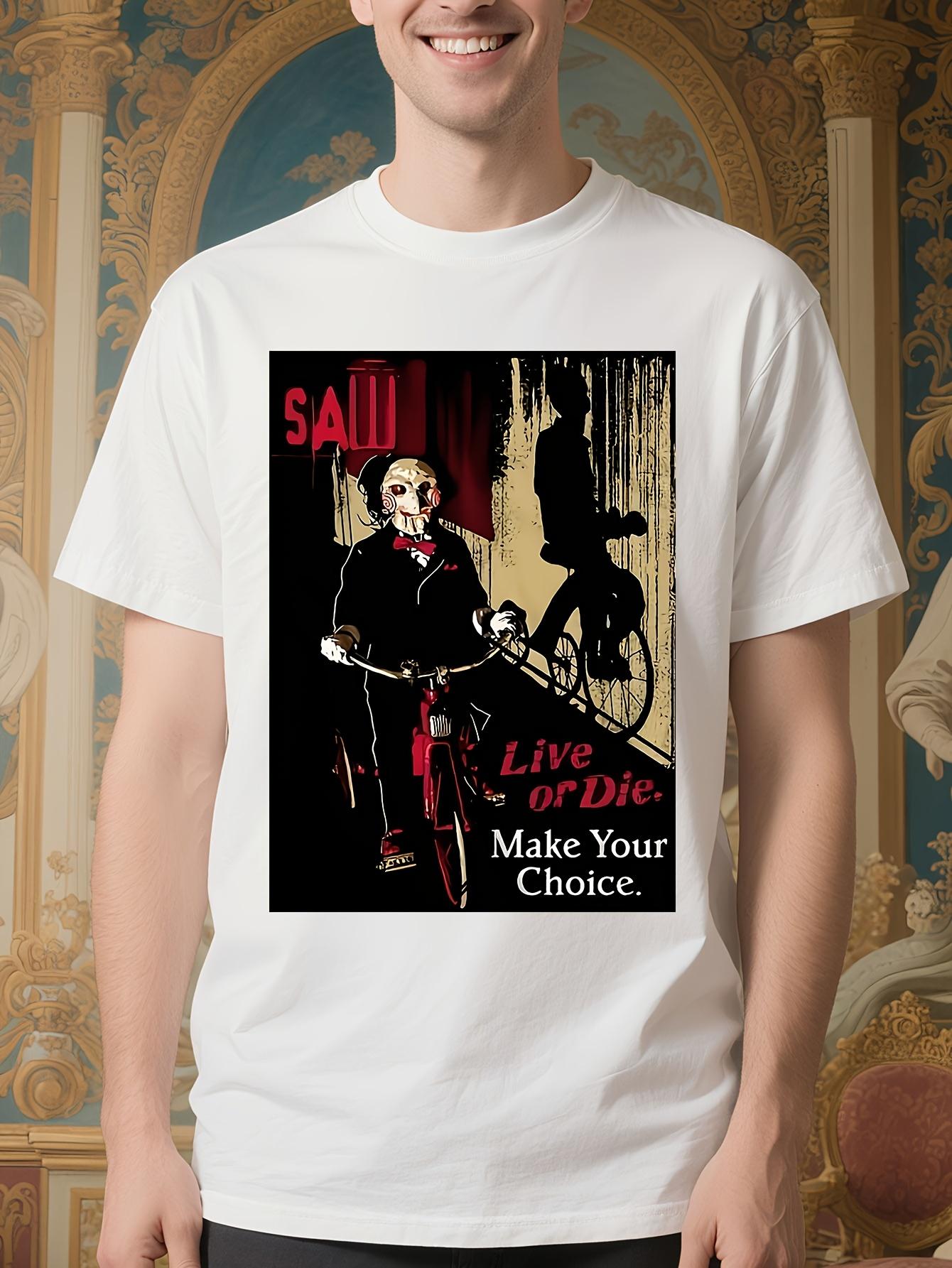 Saw Scar Horror Movie Tshirt Horror Movie Graphic Tshirt ... S