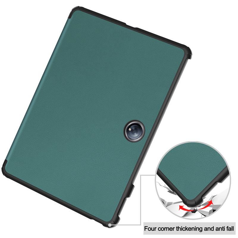 12.1" Trifold Magnetic Leather Hard Protective Cover for Oneplus Pad 2 Oneplus Pad Pro Foldbale Case Auto Sleep/Wake