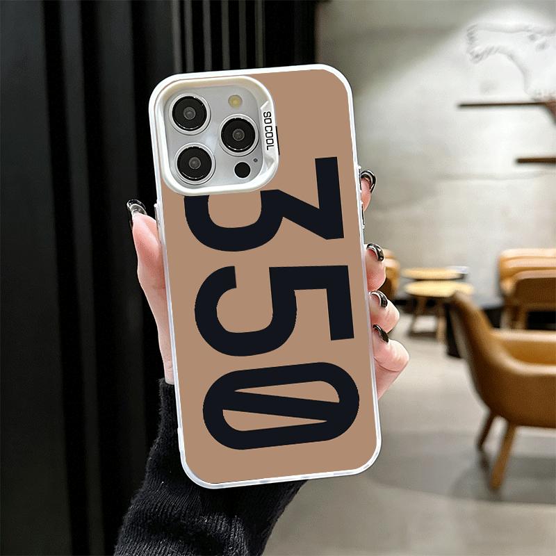 350 700 Fashion Design Soft Phone Case for iPhone 15 16 17 Pro Max 17Air 16E 14 Plus 13 12 Mini Shockproof Cover Back Shell