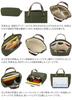 Tote Bag 8 Canvas Color Coating Black [Baggy Port] No. YNM-1300 Men's BP-YNM1300-BK