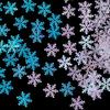2CM Christmas Decorative Snowflake Wedding Party Throwing Confetti DIY Fake Snowflake Christmas Accessories Materials 300pcs