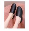 Women's Waterproof Non-Slip Winter Shoes - Comfortable Leather Slippers for Mid-Aged & Elderly