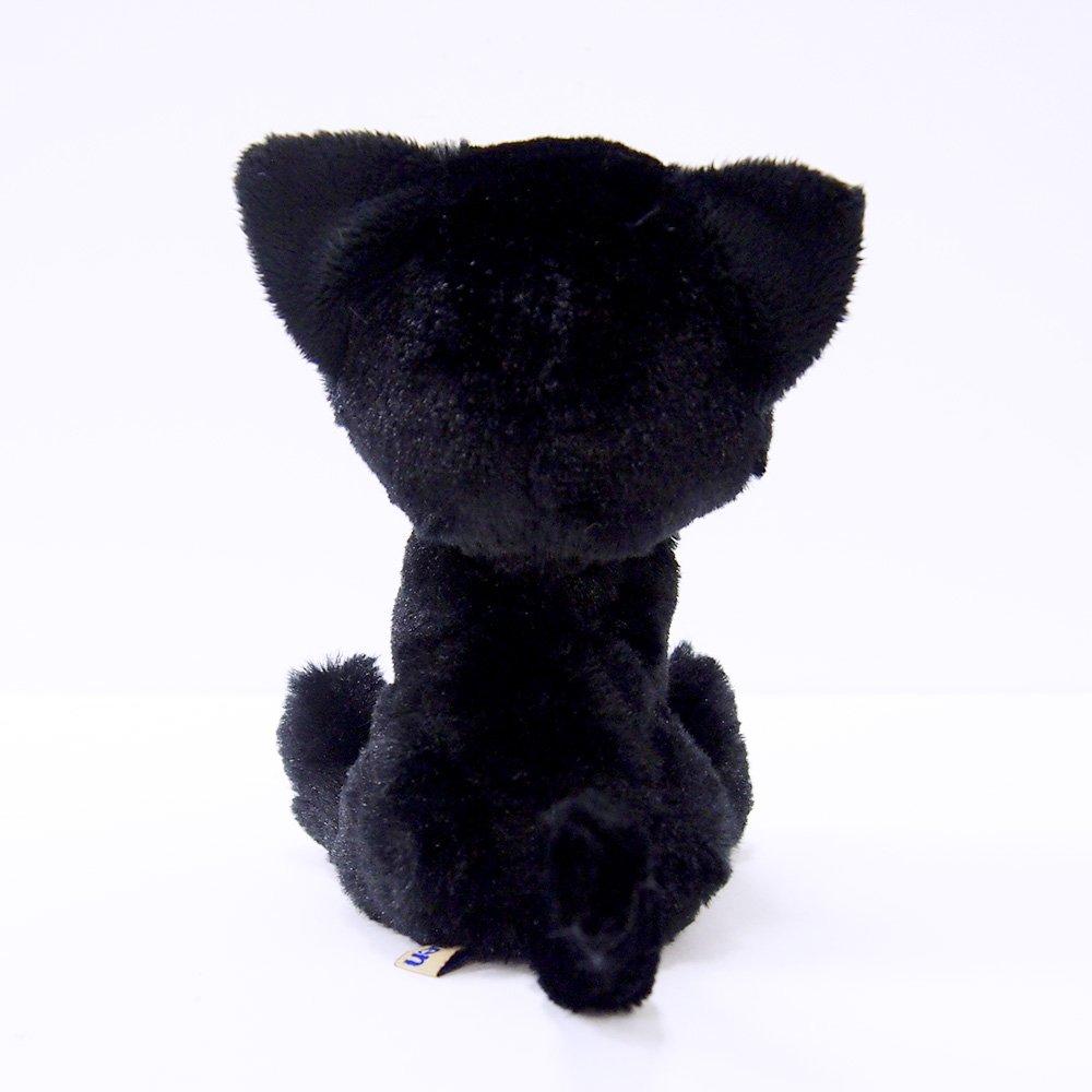 Sun Lemon Kitten Black Cat Plush Toy, 15 x 16.3 x 7.2 cm, Animal, Cat, P-7551