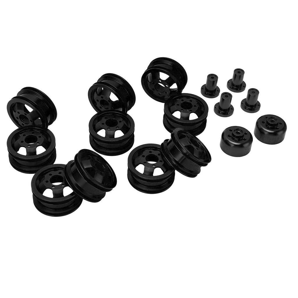 Aluminum Alloy Metal Wheel Hub for WPL B24 B36 1/16 6 Military Tracked Vehicle Wheel Rims Hub