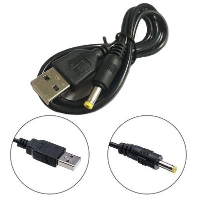 80cm 5V 1A USB la DC Cablu de încărcare pentru alimentare Cablu de încărcare pentru PSP 1000 2000 3000 4.0x1.7mm Cablu de încărcare USB
