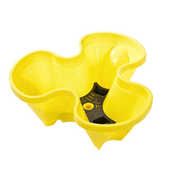 Vaso per Piante per Torre di Piante Fioriera Verticale Fioriera con Sottovaso Salvaspazio Fioriera Impilabile per Giardinaggio Urbano Fioriera Rialzata Balcone Terrazzo