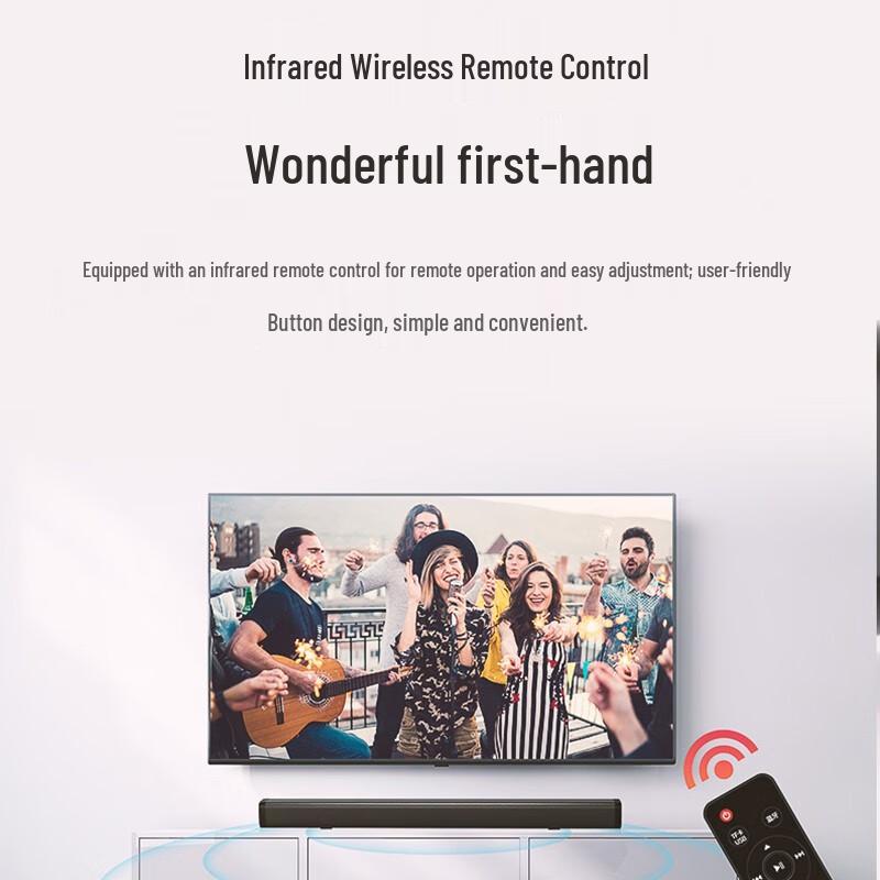 GIEC T40 Plus TV Soundbar CN plug (adapter included)