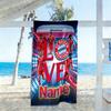 Bayern Munich Crest Customized Name Beach Towel Soft Durable Quick-Dry