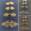 4 Pieces Vintage Sweater Clips Cardigan Clip Shawl Clips Retro Cloak Sweater Clips Antique Swirl Collar Clip Clasps
