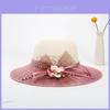 Summer Womens Straw Hat With Wide Brim And Sun Protection For Beach And Outdoor Activities